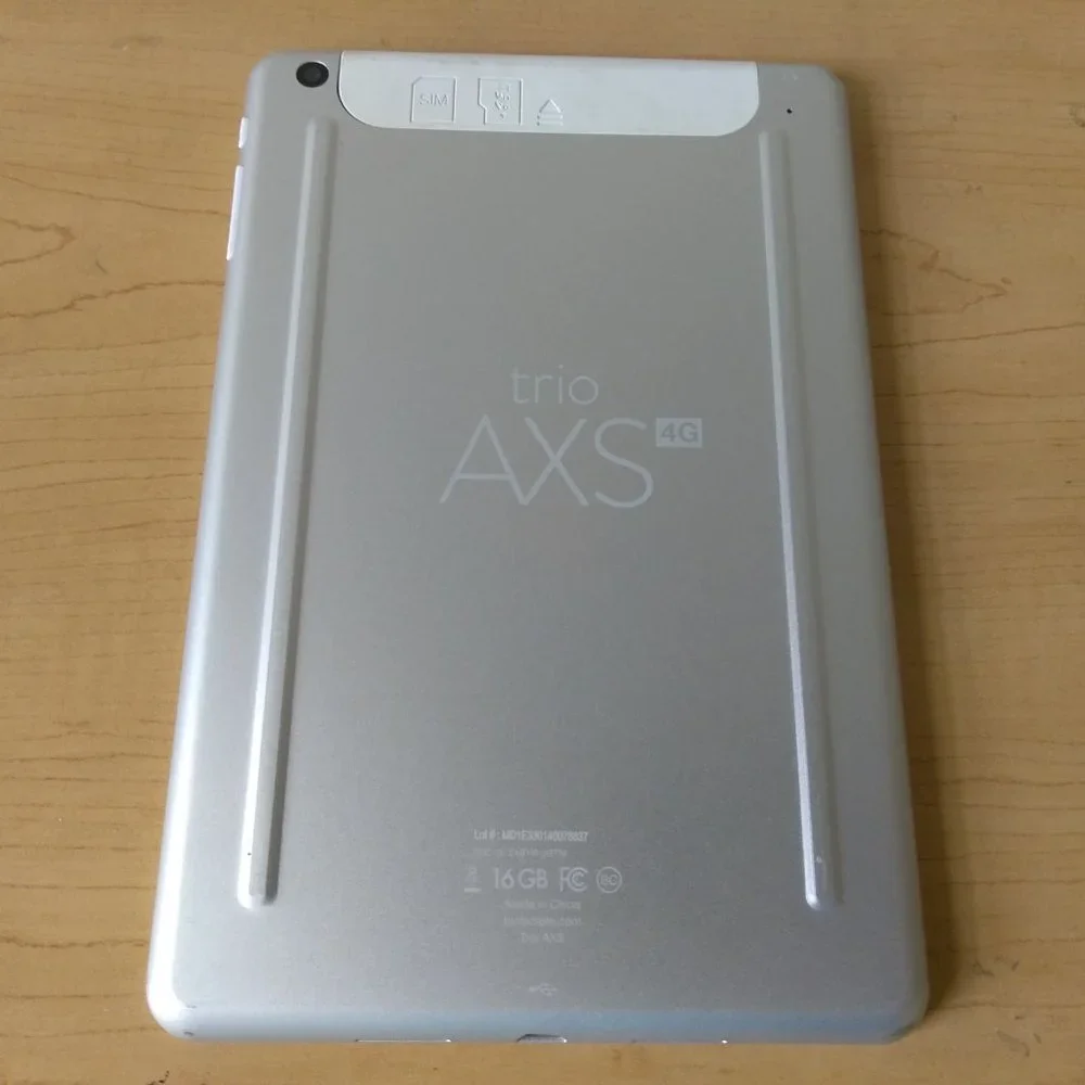 TRIO AXS 4g tablet